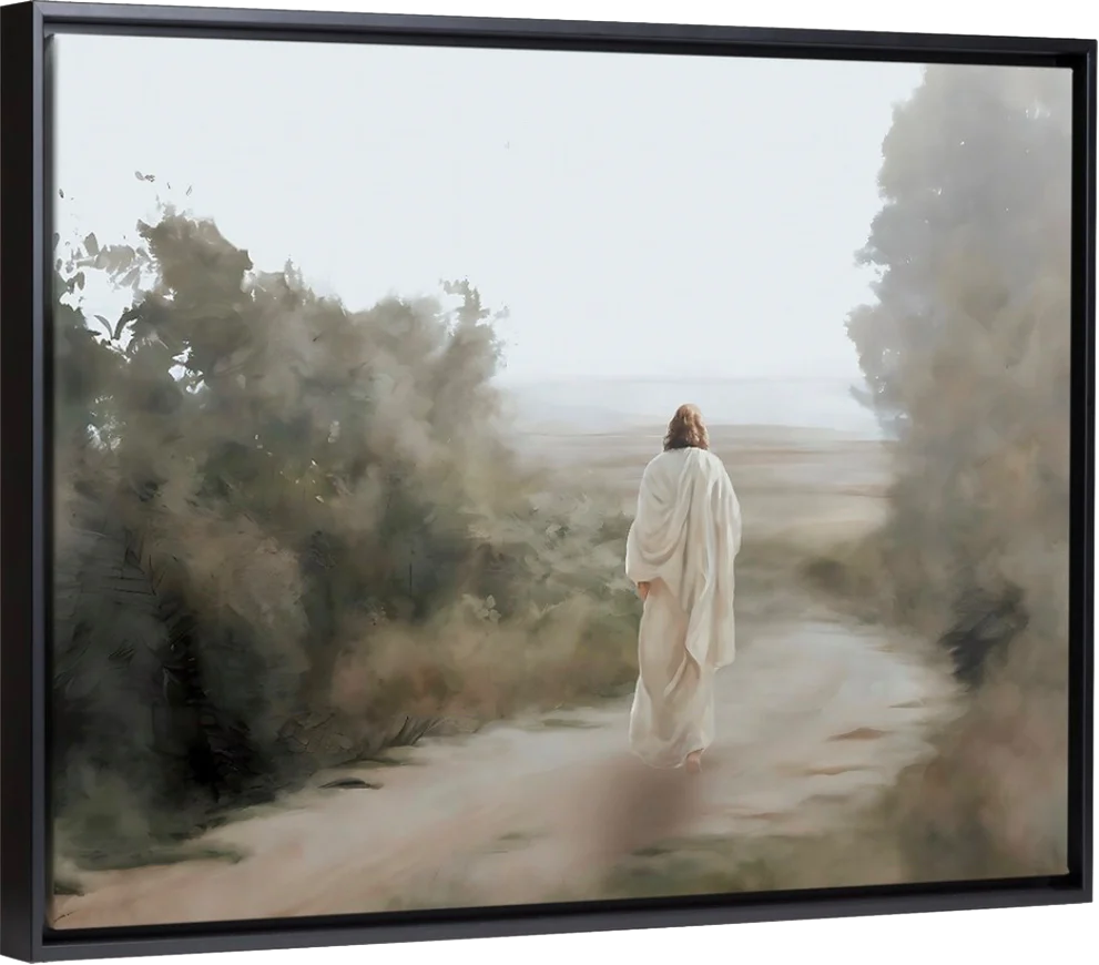 In His Footsteps - Canvas - Image 3