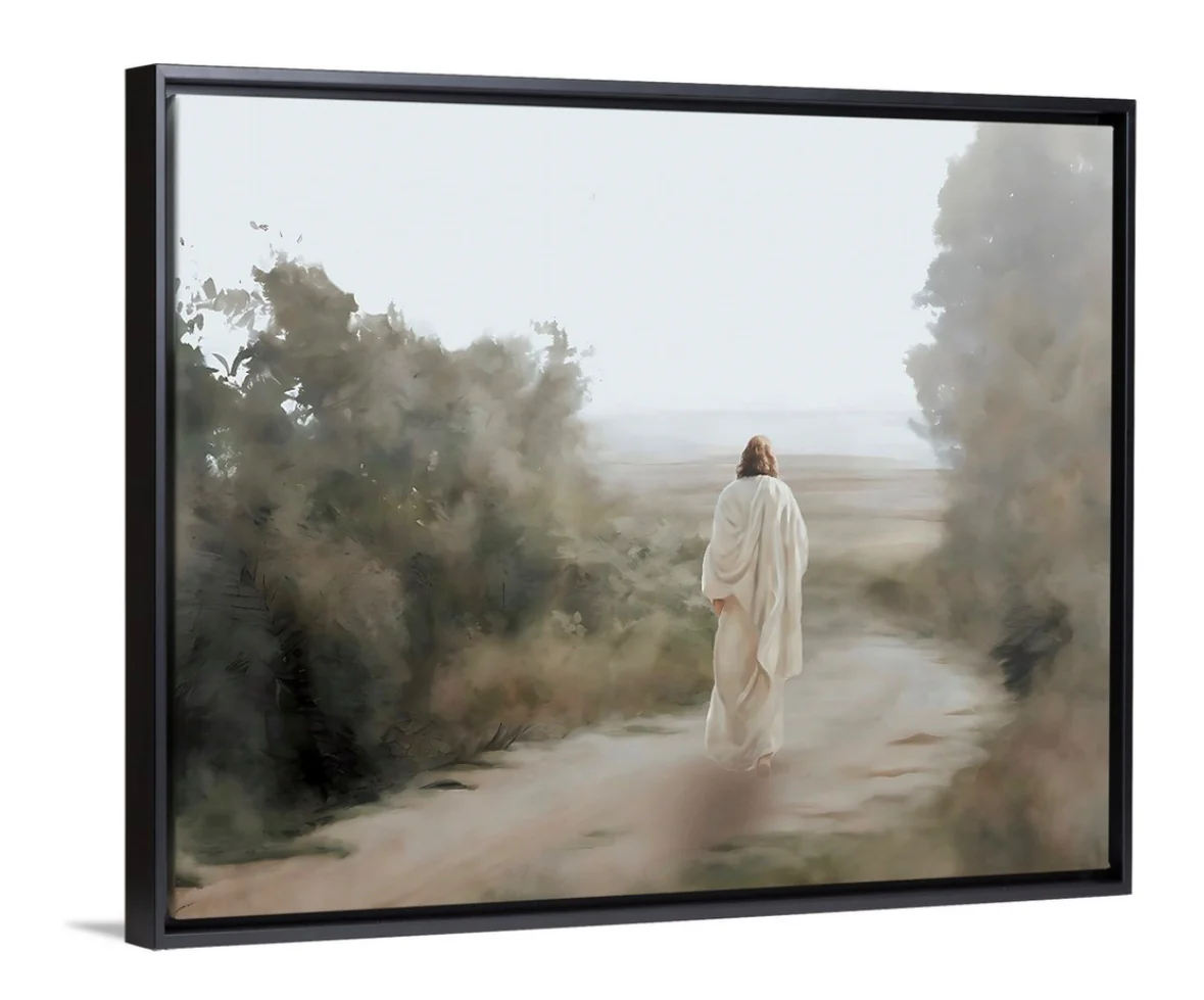 In His Footsteps - Canvas - Image 5