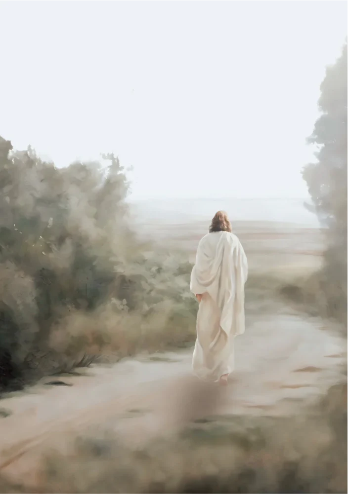 In His Footsteps - Canvas - Image 7