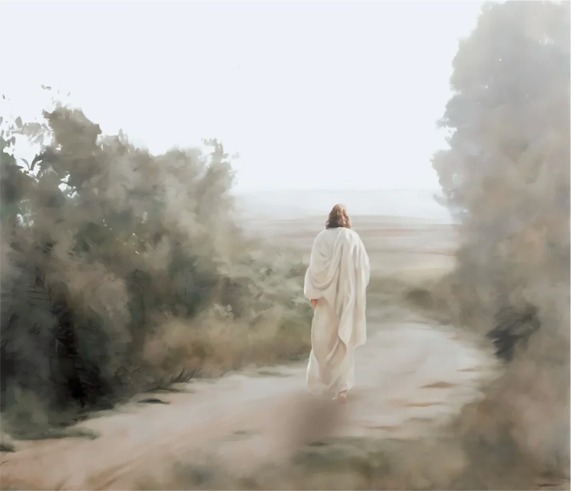In His Footsteps - Canvas - Image 9