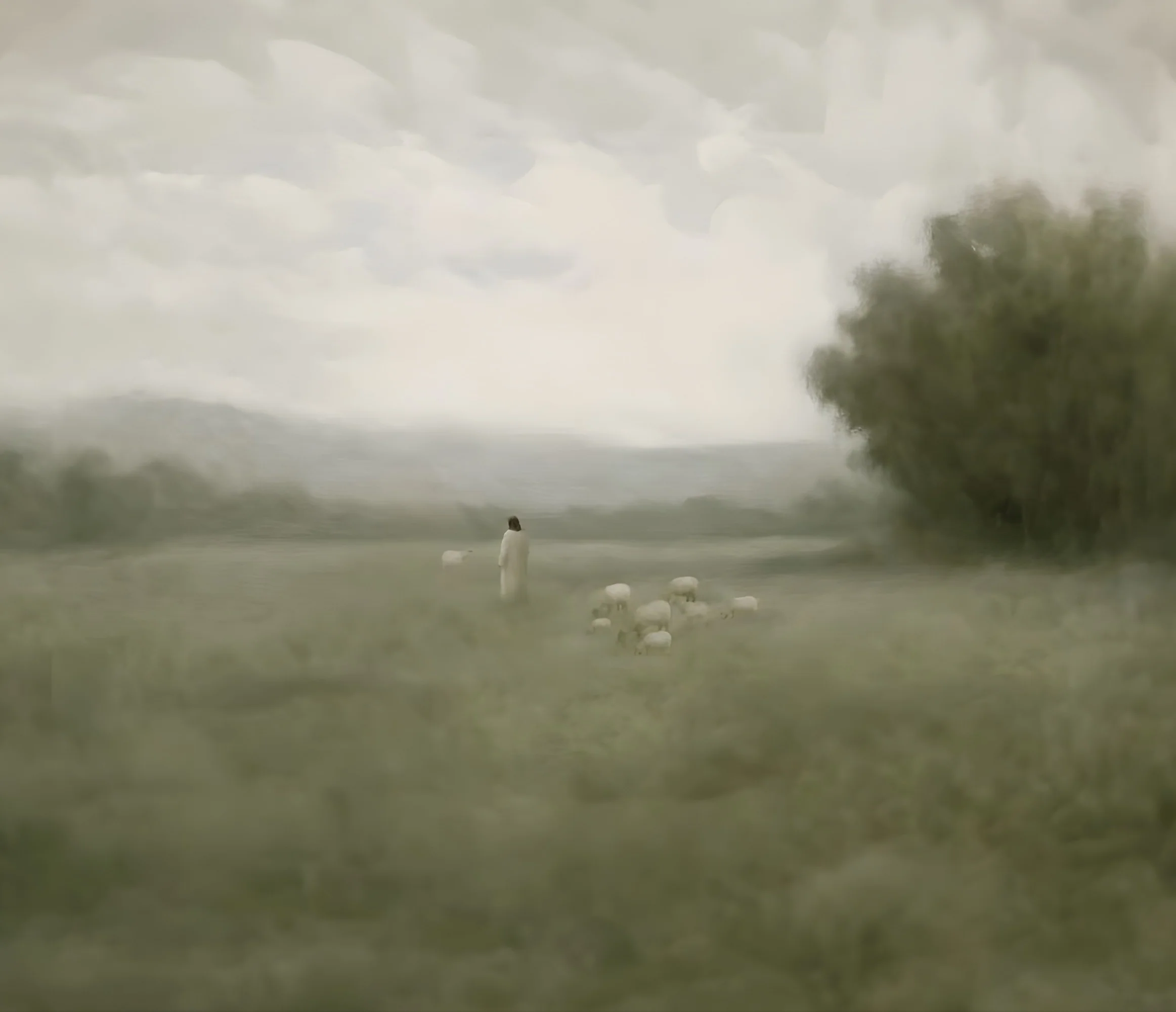 Jesus Leaves the 99 - Canvas - Image 10