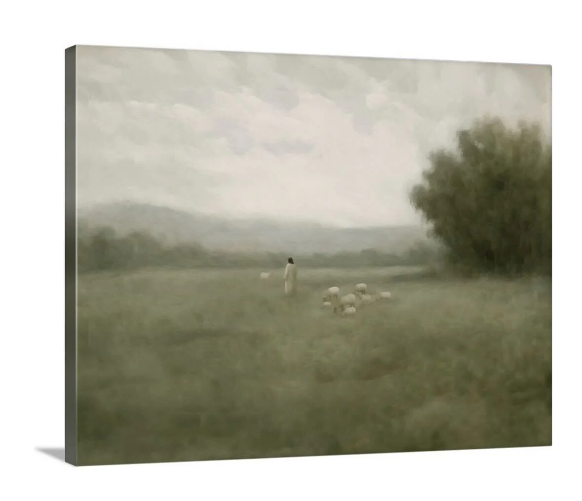 Jesus Leaves the 99 - Canvas - Image 7
