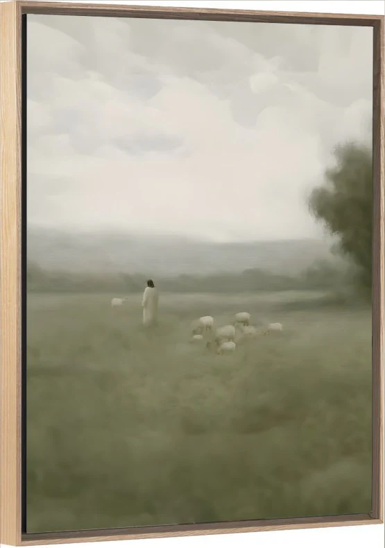 Jesus Leaves the 99 - Canvas - Image 8