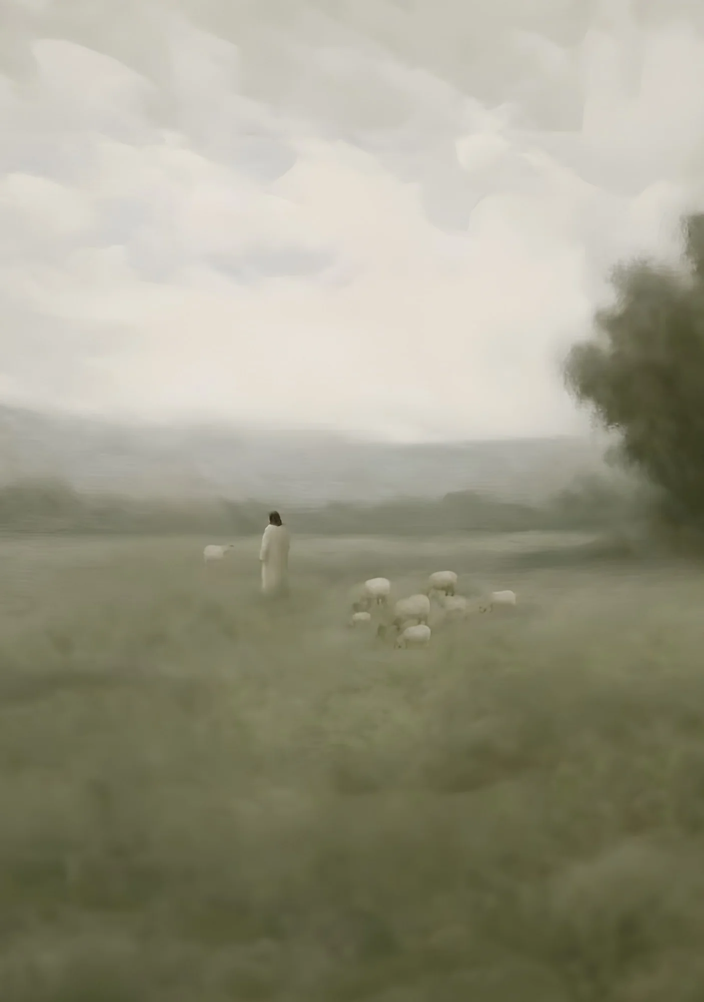 Jesus Leaves the 99 - Canvas - Image 9