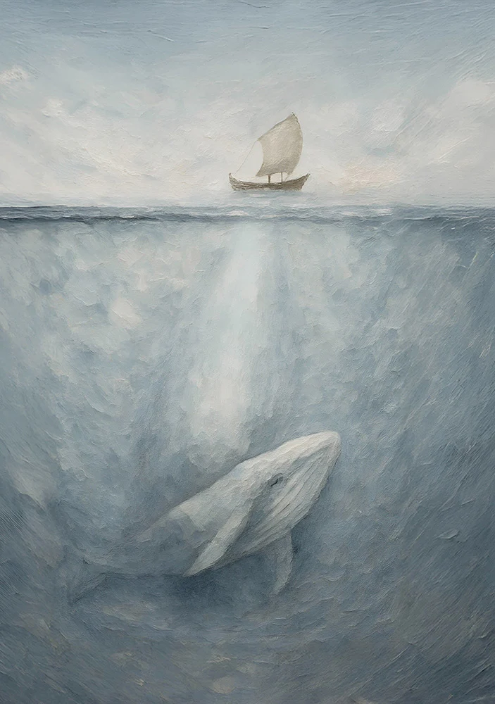 Jonah And The Whale - Print - Image 4