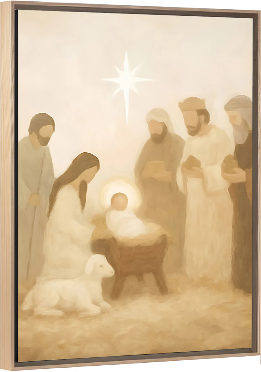 Manger Scene - Canvas - Image 7