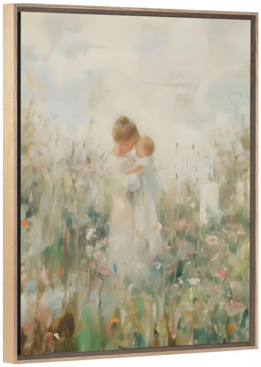 Mommy and Me, Dirty Blonde Hair - Canvas - Image 7