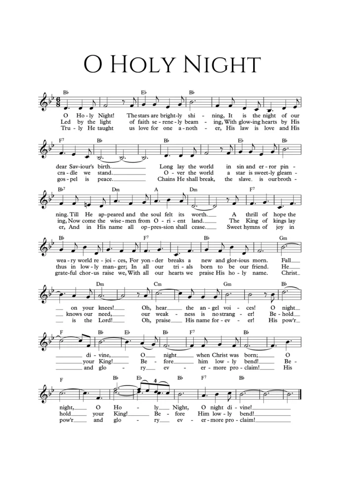 O Holy Night - Canvas - Image 6