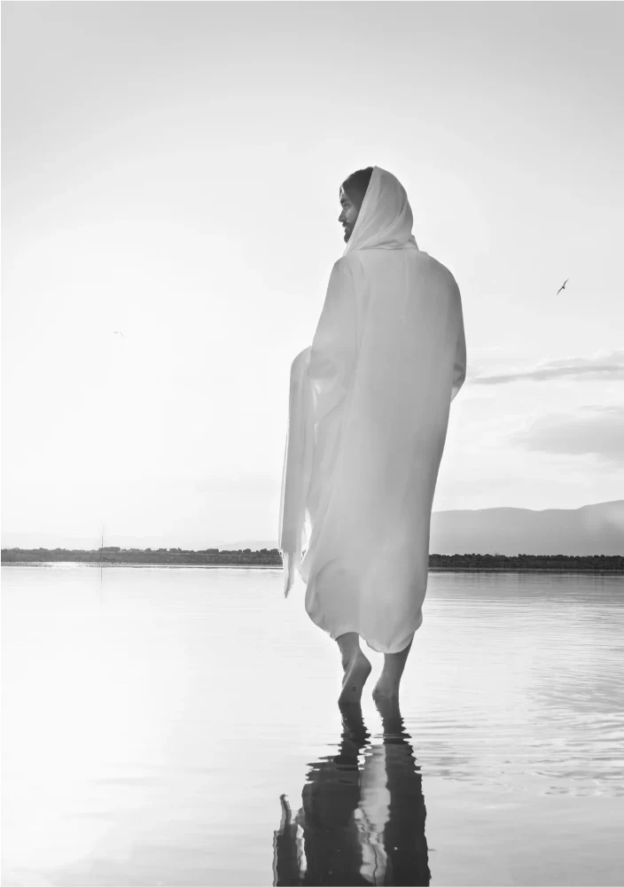 Peace Be Still B&W - Canvas - Image 5