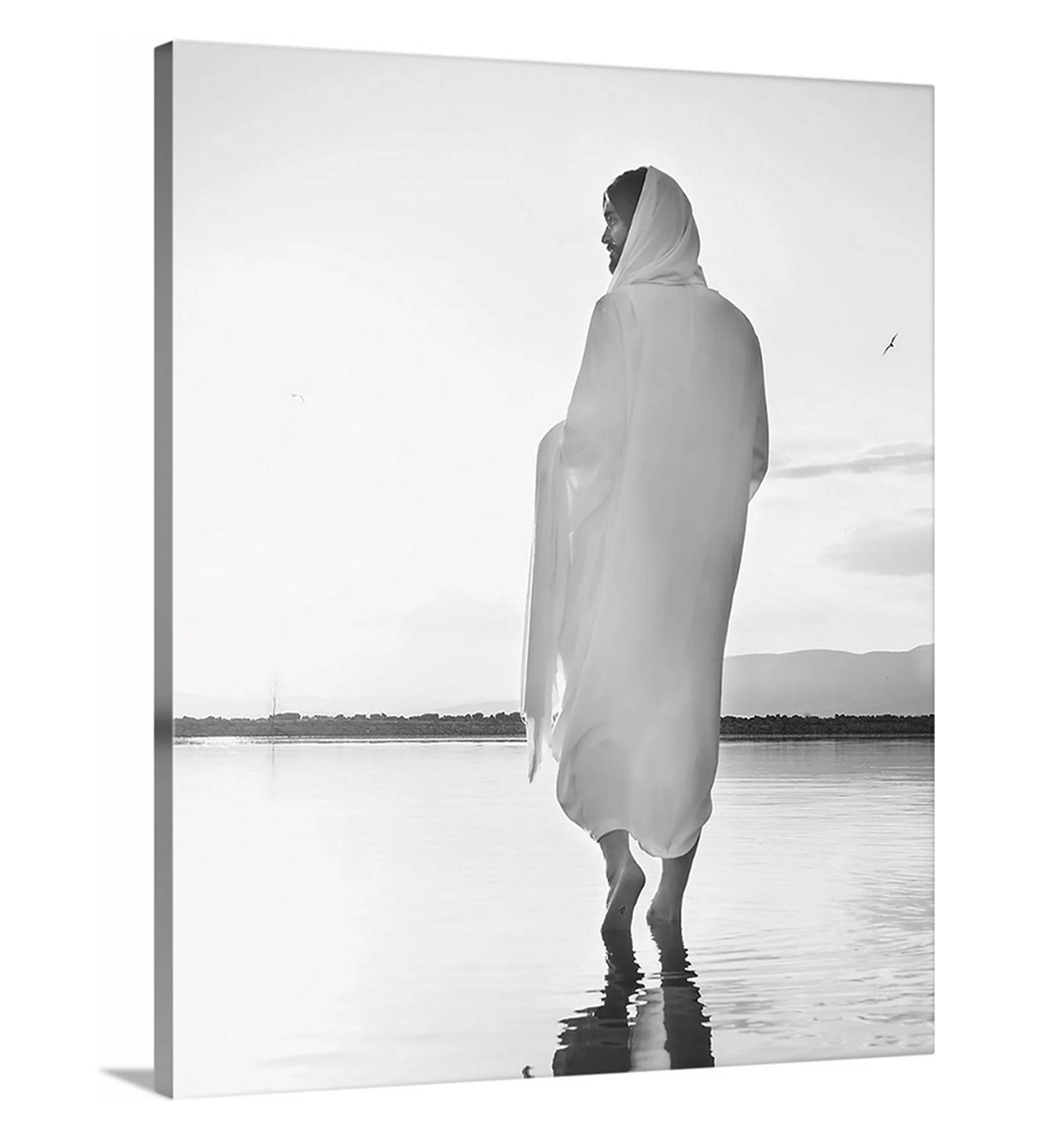 Peace Be Still B&W - Canvas - Image 7