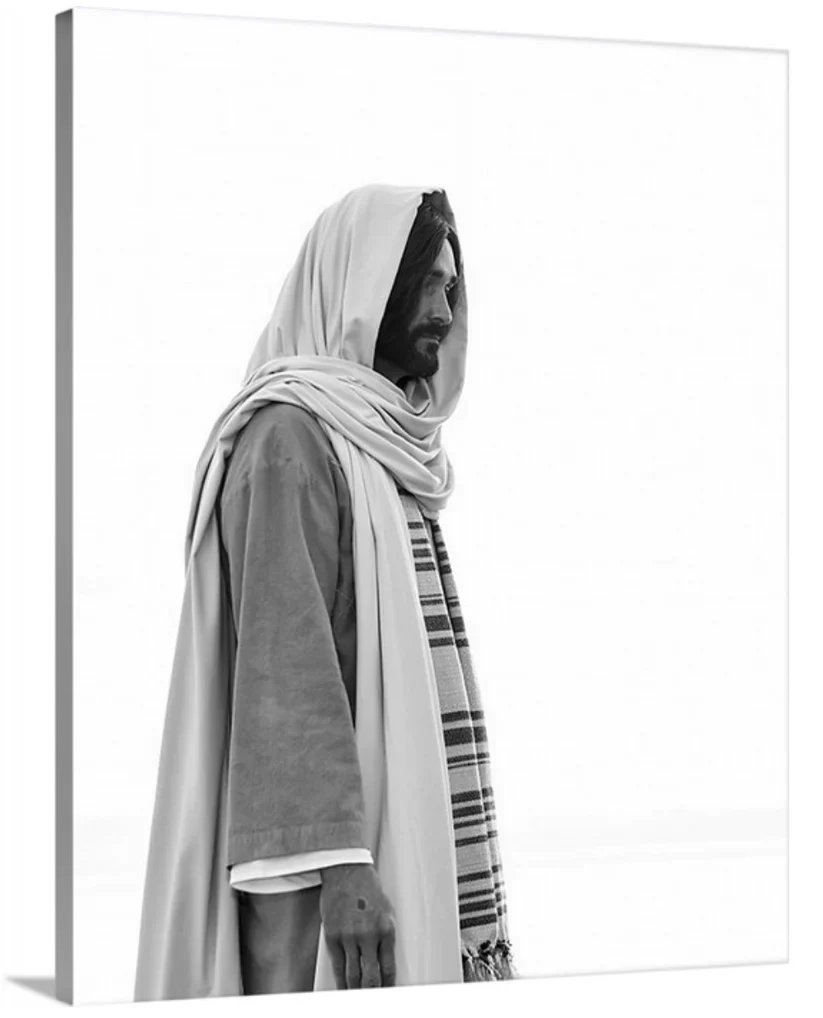 Prince of Peace B&W - Canvas - Image 2
