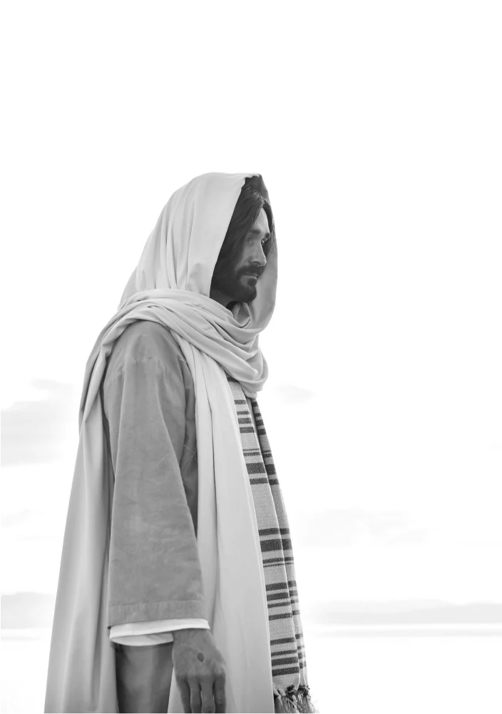 Prince of Peace B&W - Canvas - Image 4
