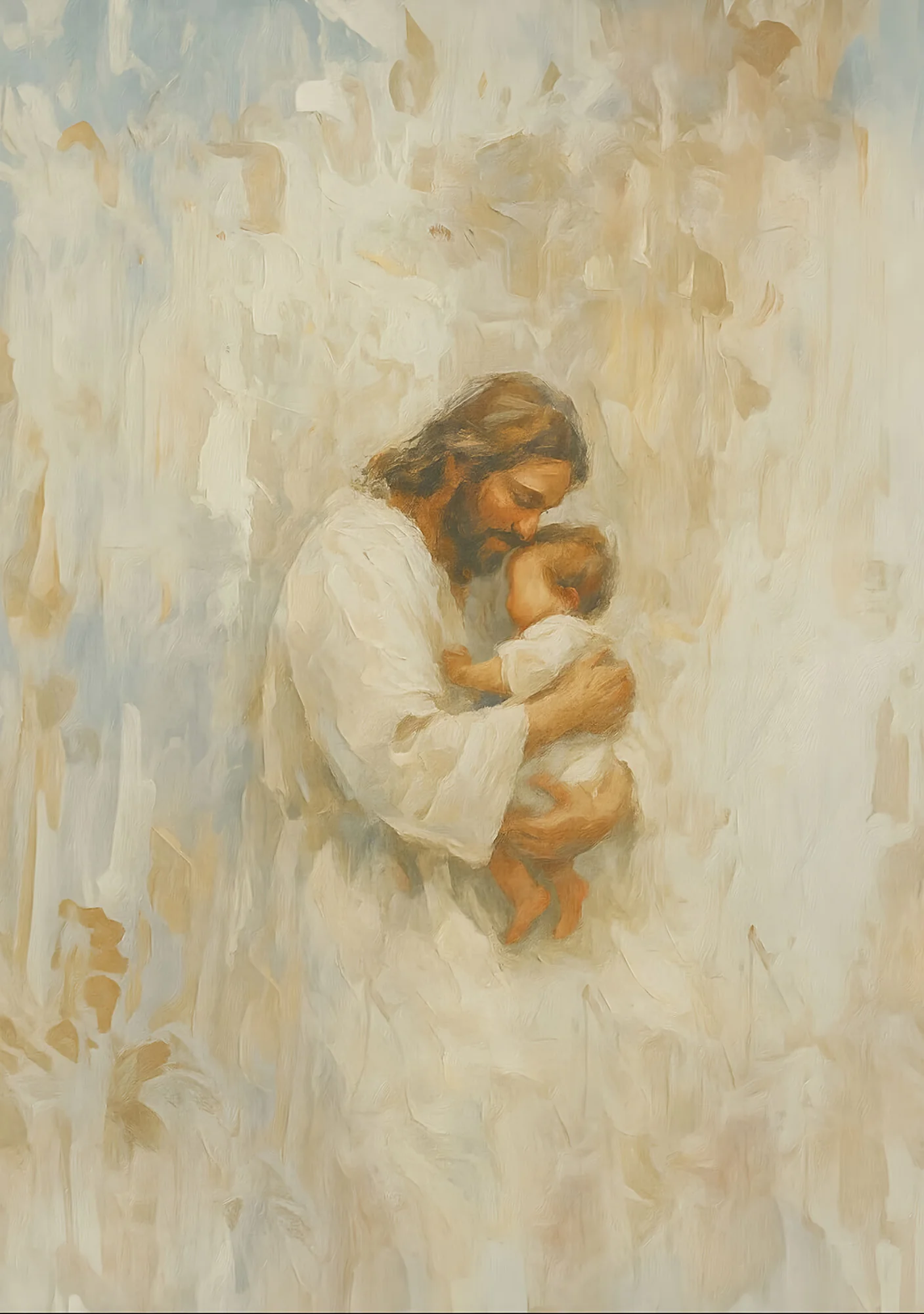 Safe in His Arms, Boy - Canvas - Image 10