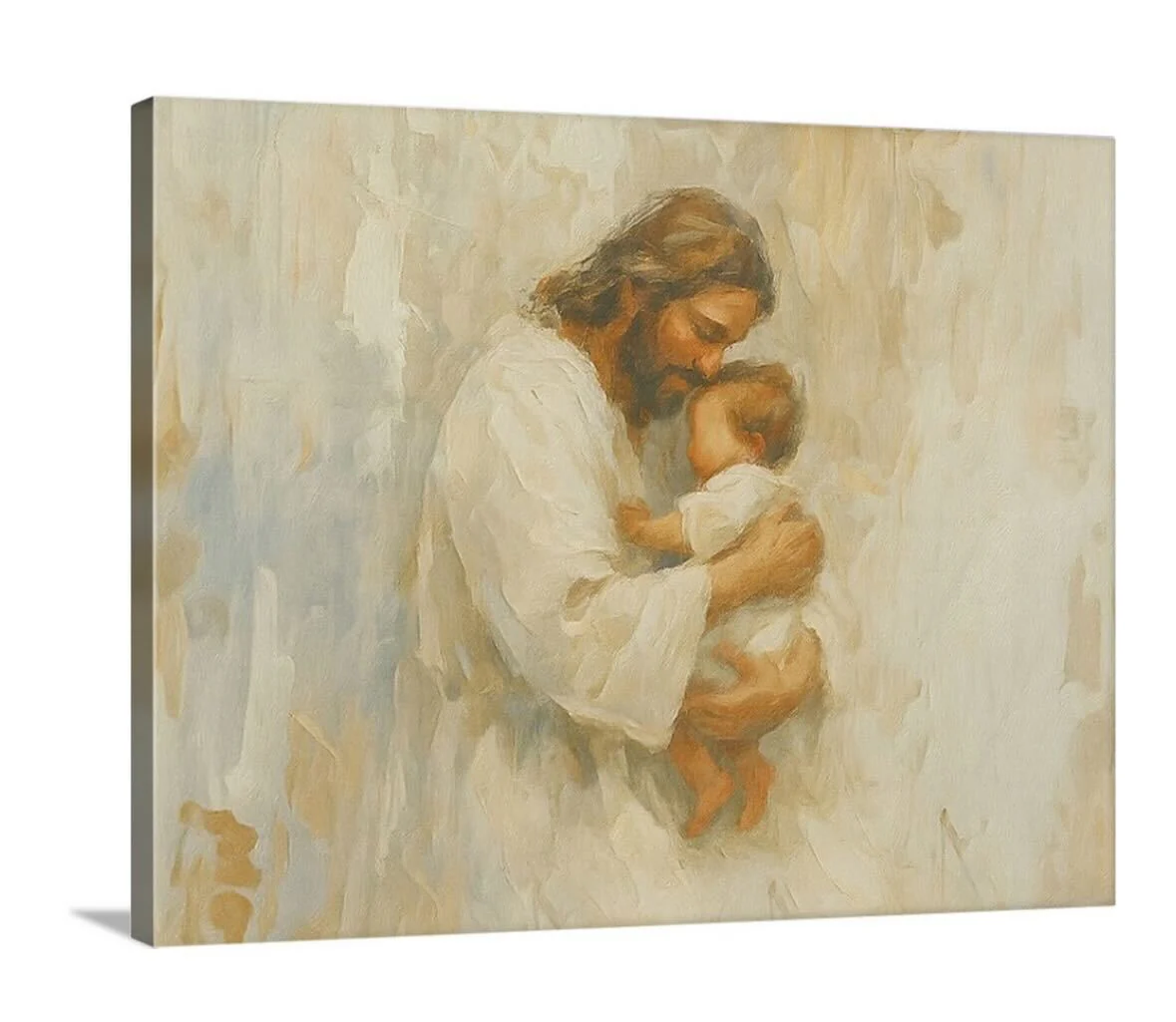 Safe in His Arms, Boy - Canvas - Image 9