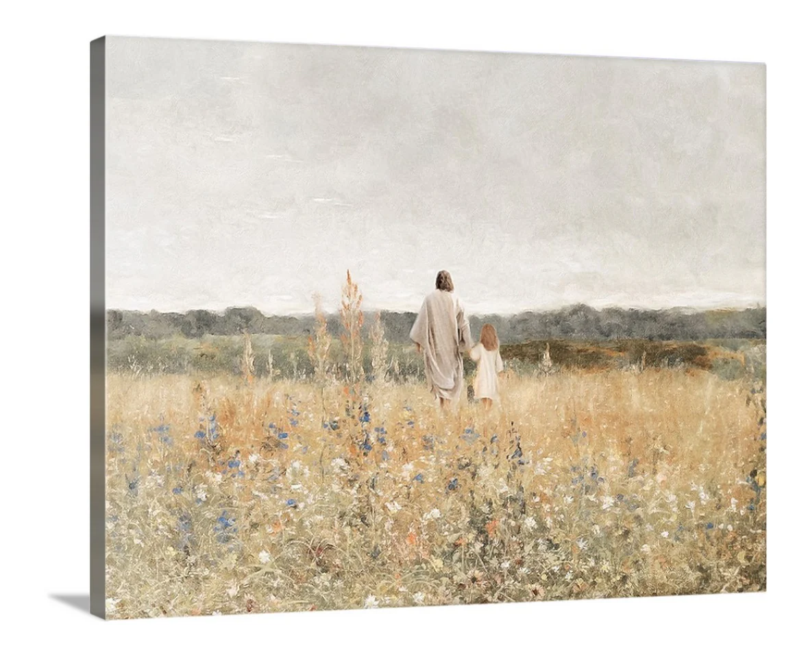 Steps of Faith, Girl - Canvas - Image 4