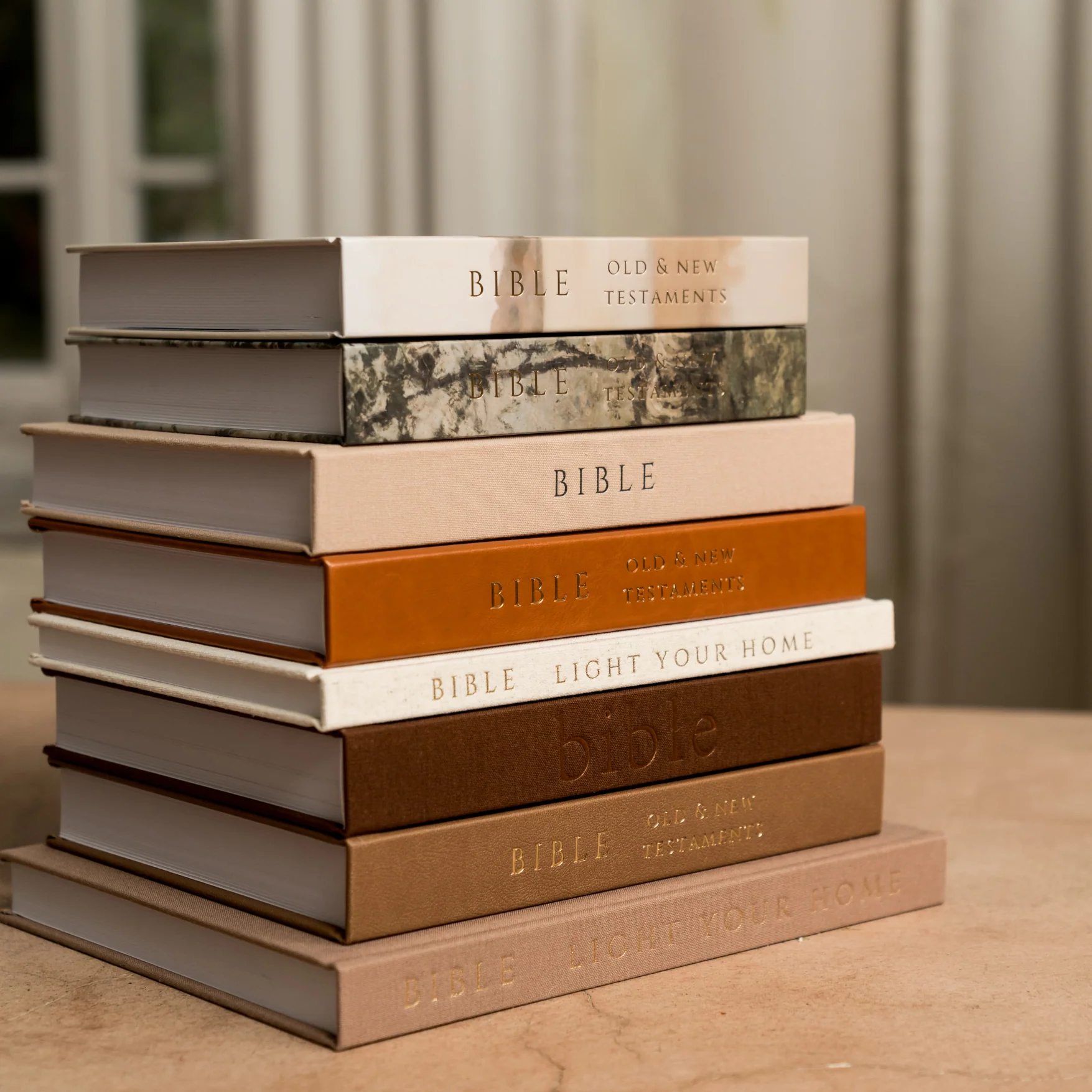 Walnut Leather Bible - Image 4