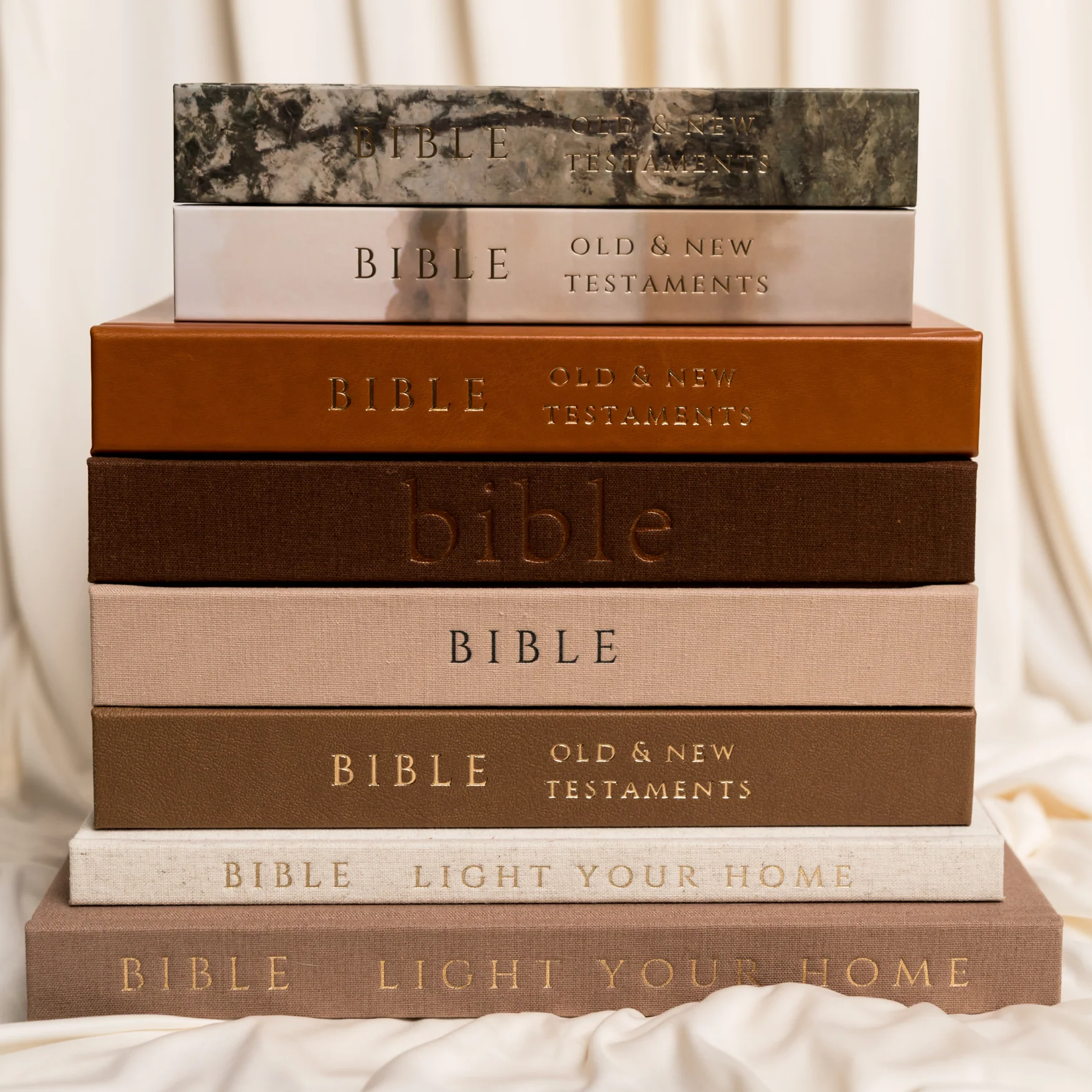 Walnut Leather Bible - Image 5