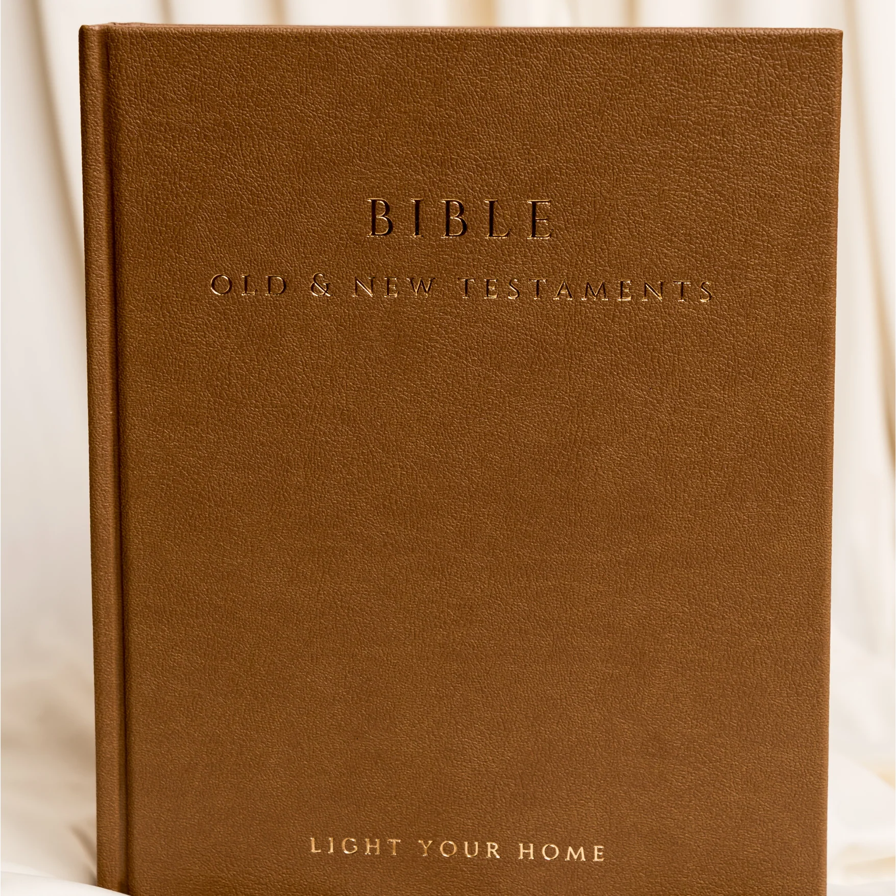 Walnut Leather Bible - Image 7