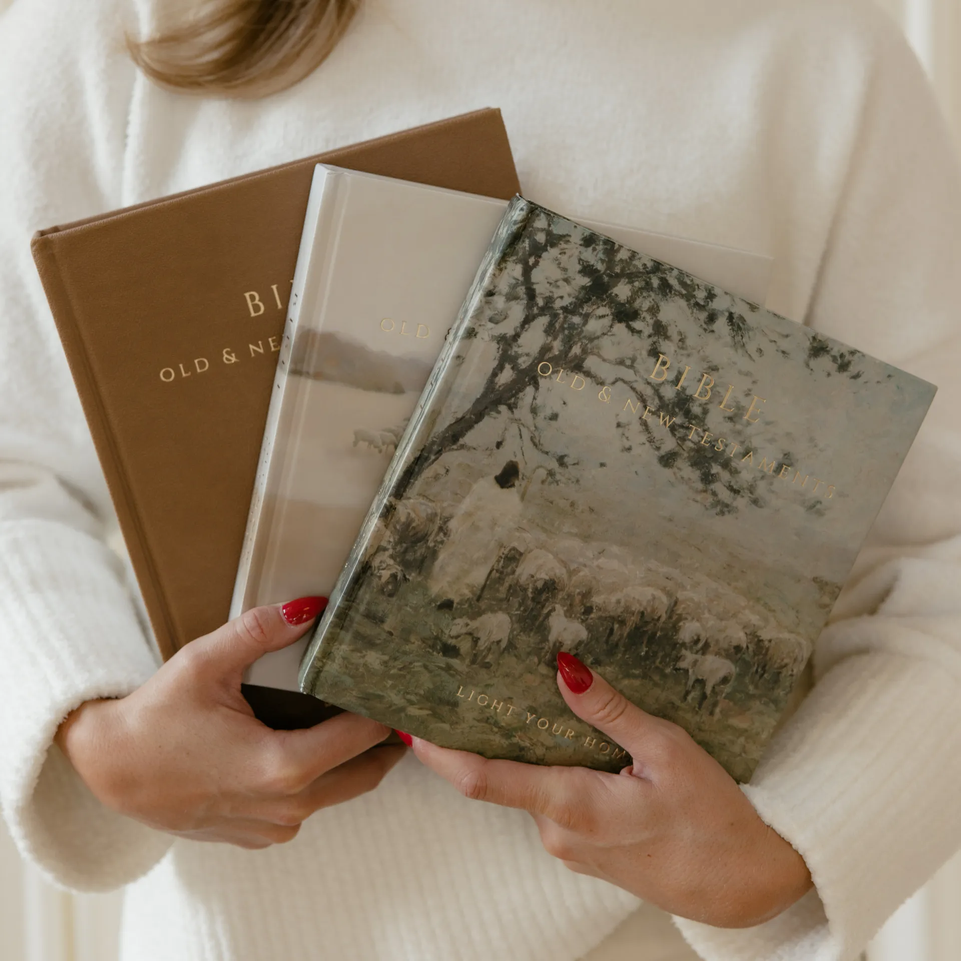 Walnut Leather Bible - Image 9