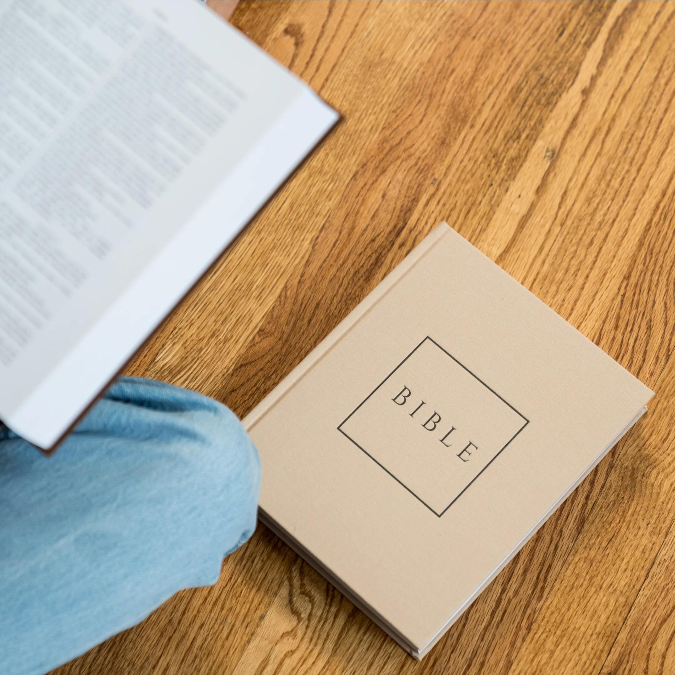 Sand Linen Bible - Image 4