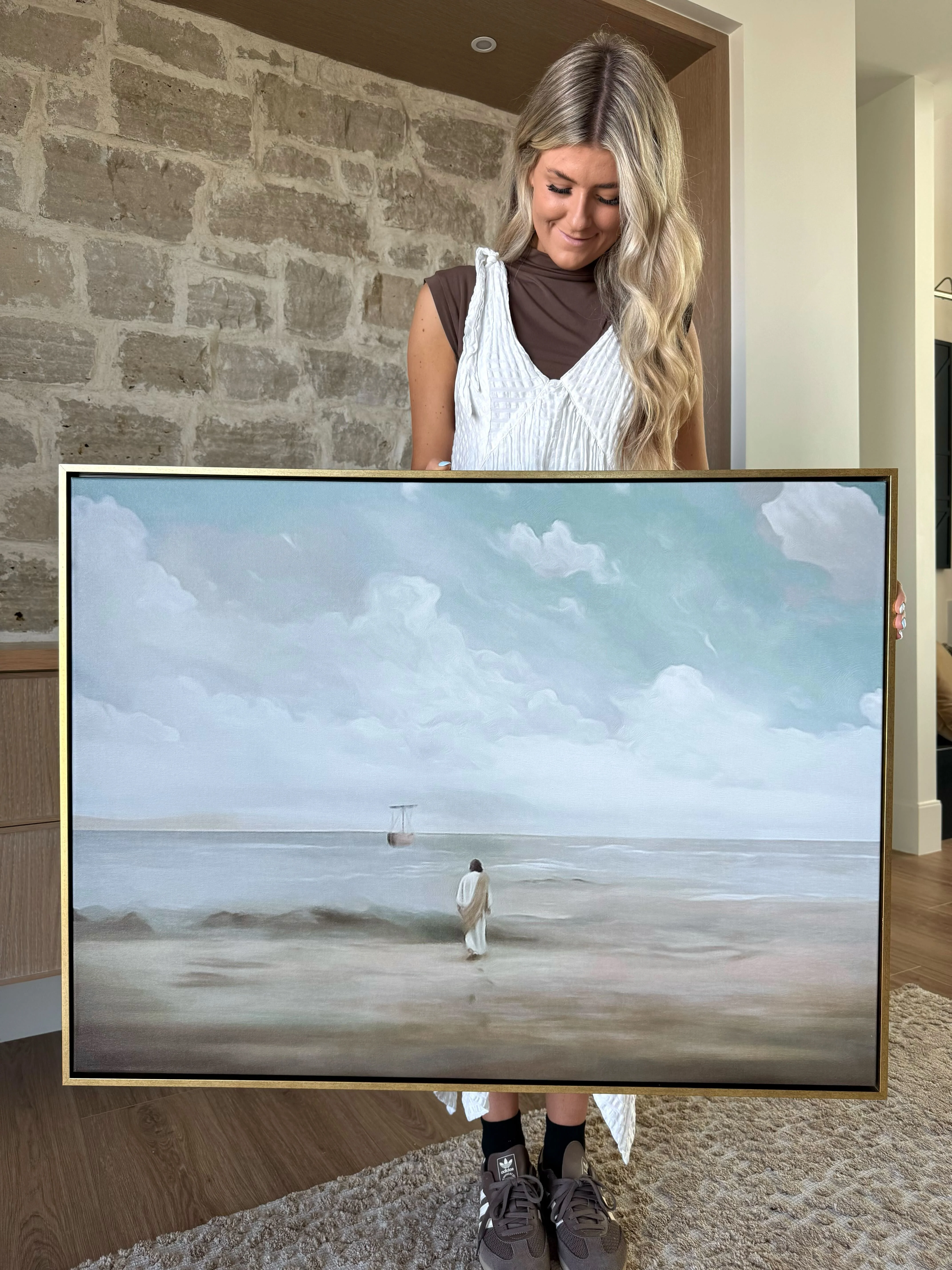 The Call by the Shore - Canvas - Image 2
