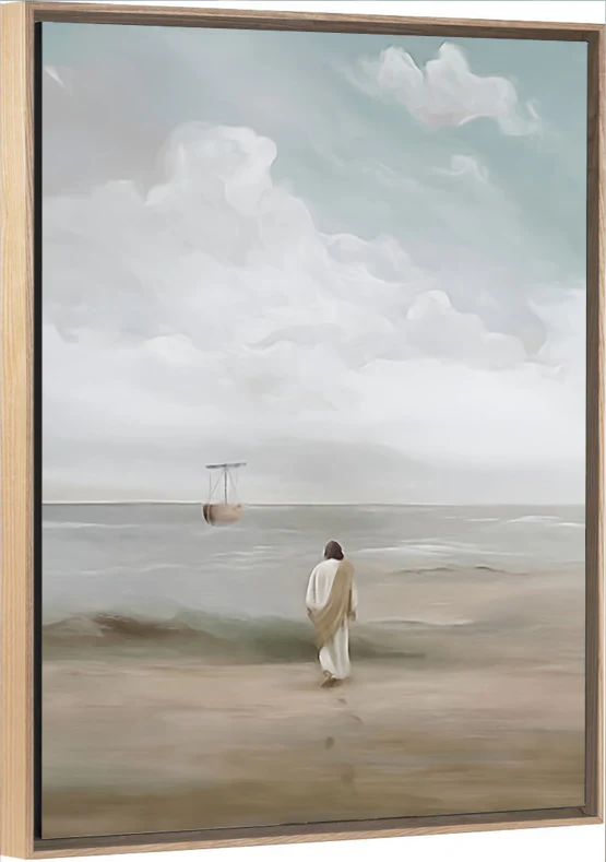 The Call by the Shore - Canvas - Image 8