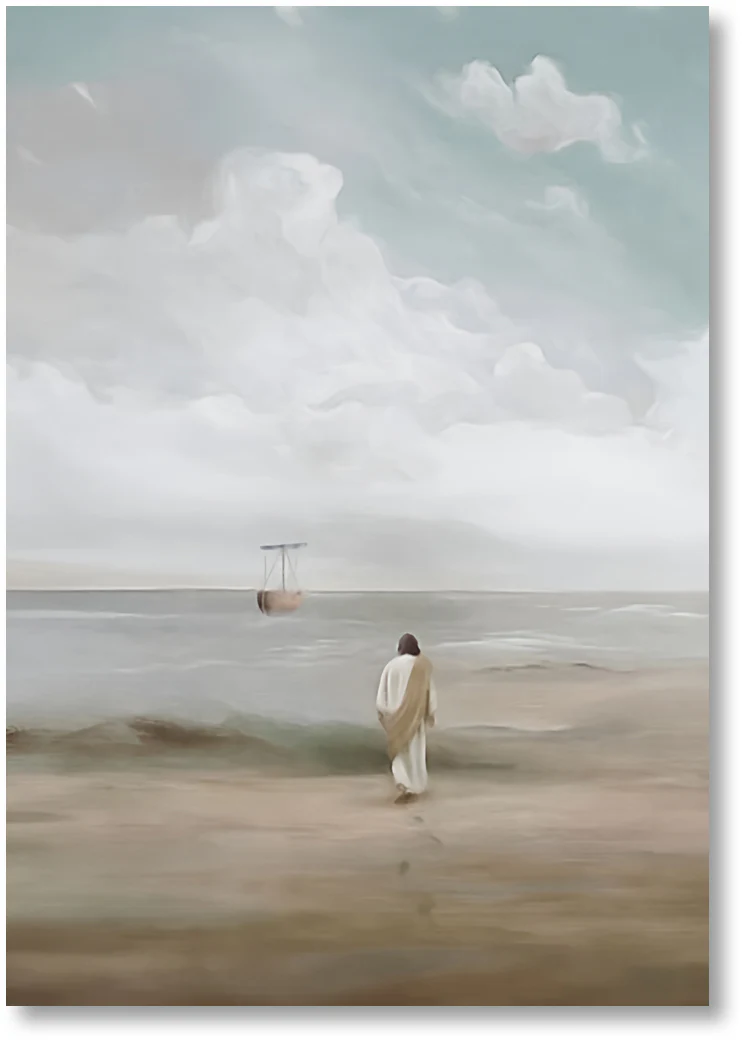 The Call By The Shore - Print - Image 2