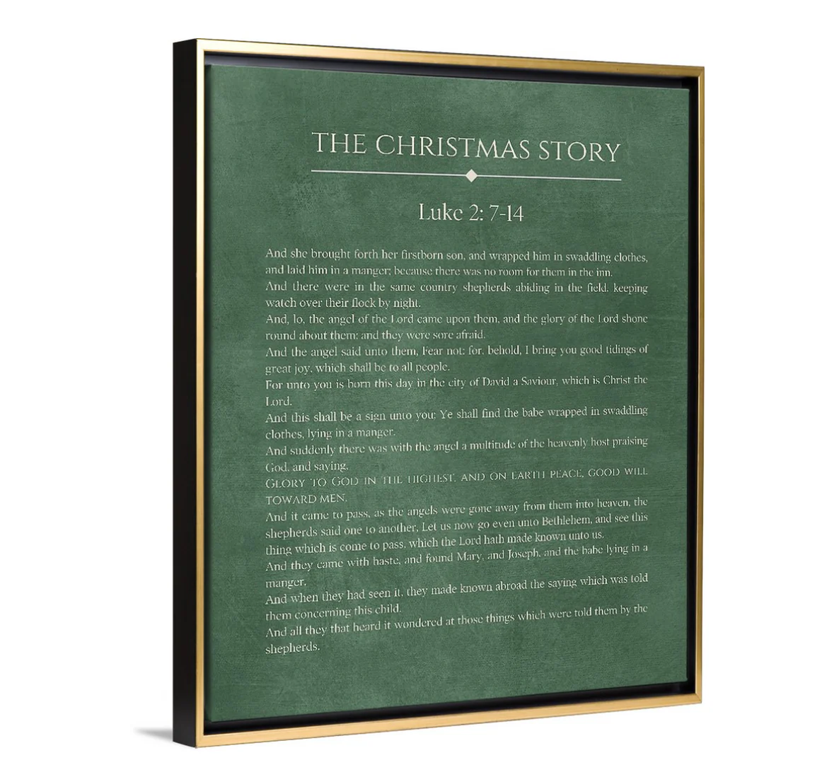 The Christmas Story - Canvas - Image 2