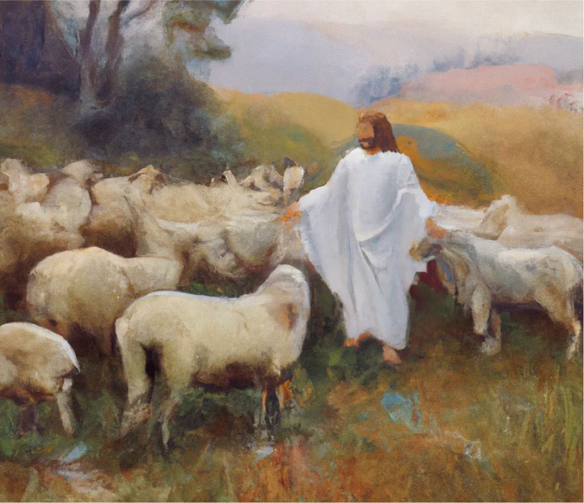 The Good Shepherd - Canvas - Image 3