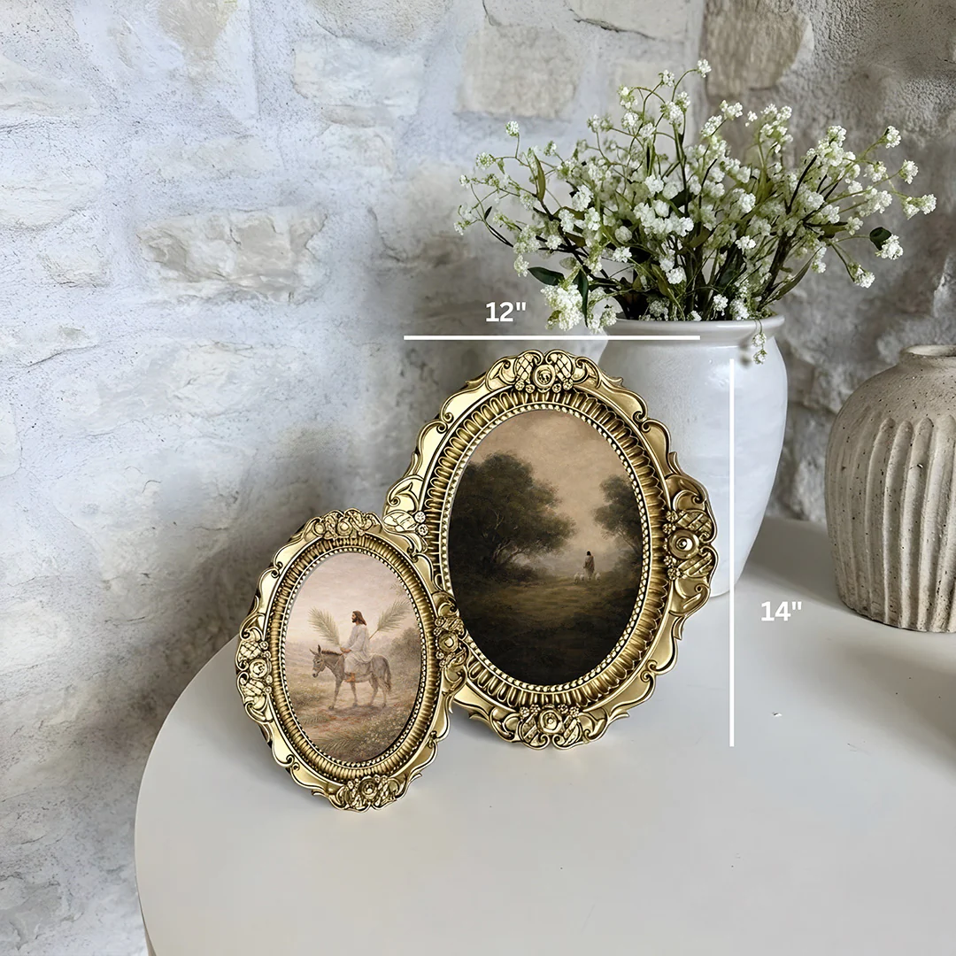 The Heirloom Oval Frame - 12x14 - Image 8