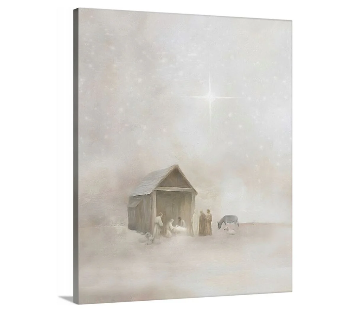 The Nativity Scene - Canvas - Image 2