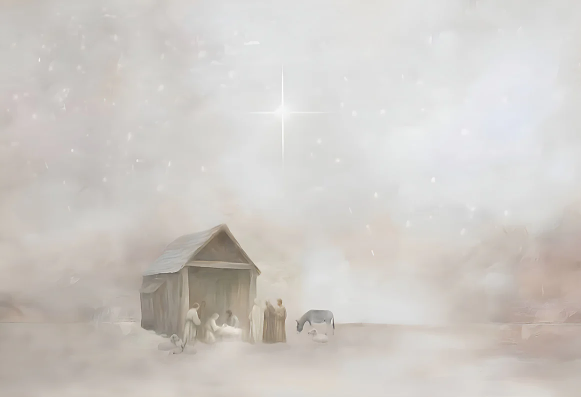 The Nativity Scene - Print - Image 3