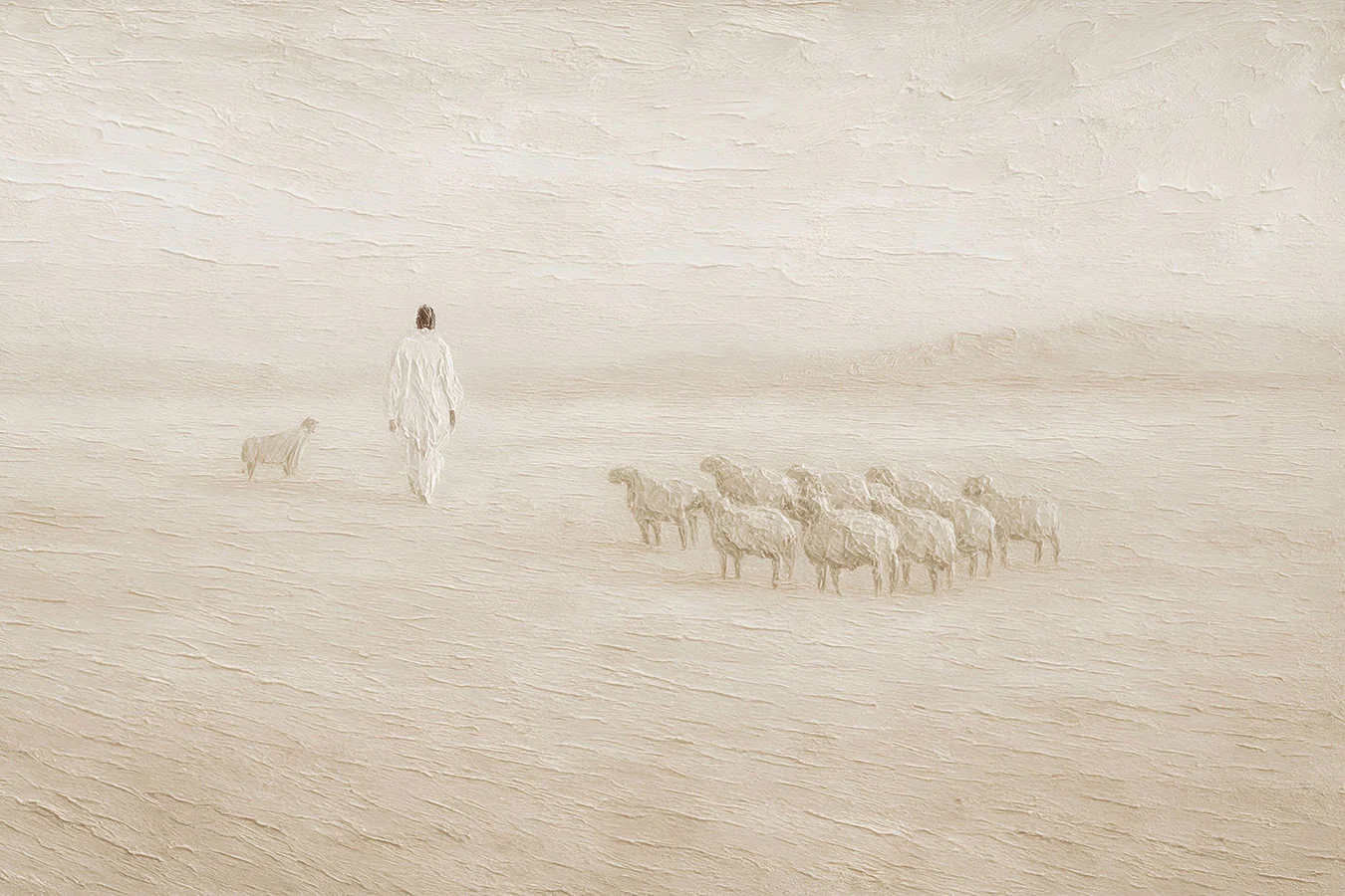 The Watchful Shepherd - Canvas - Image 12