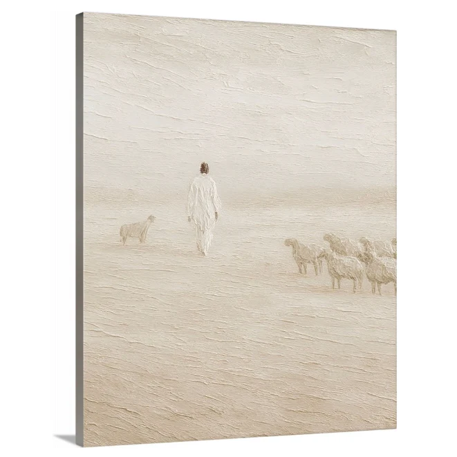 The Watchful Shepherd - Canvas - Image 3