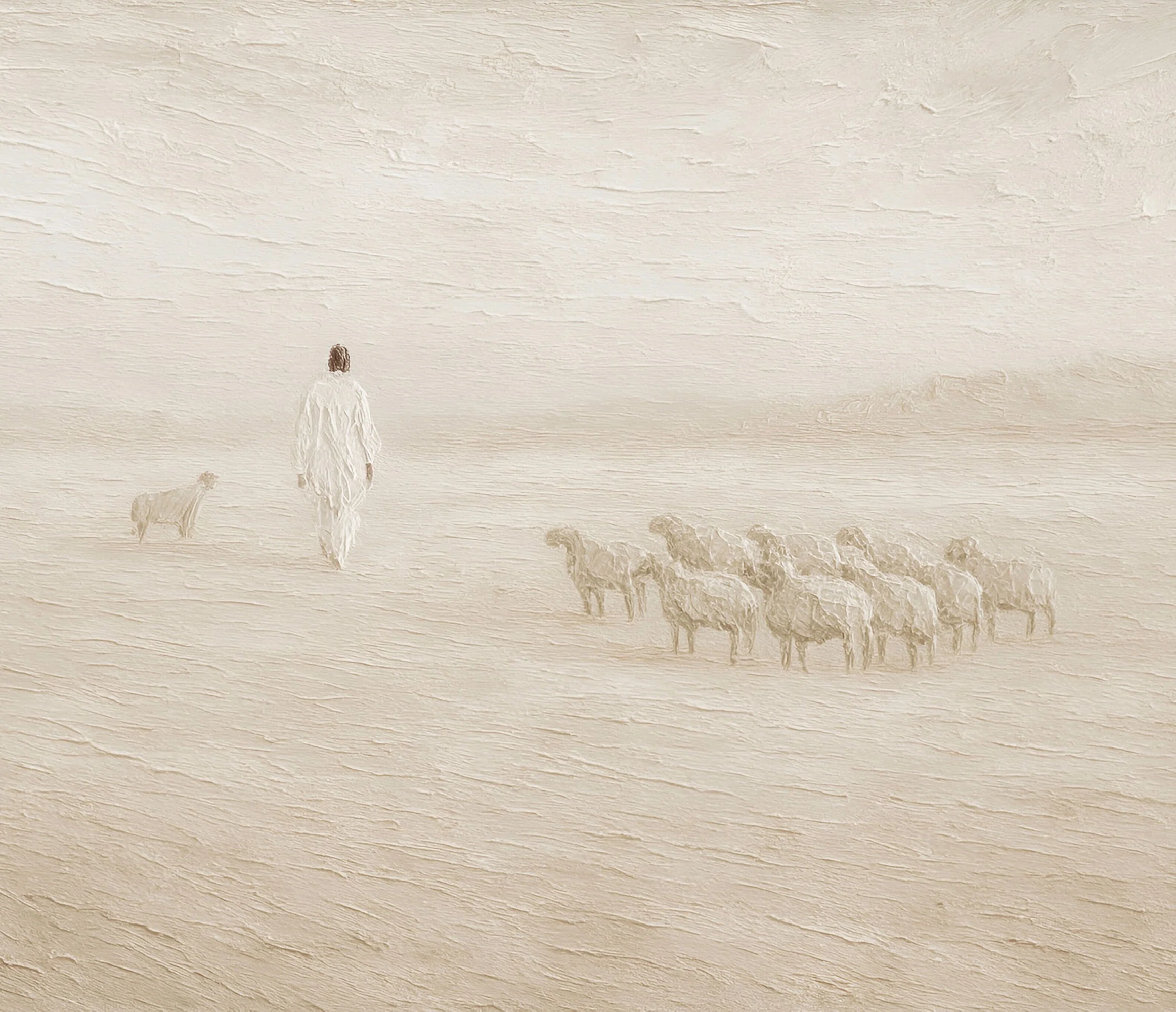 The Watchful Shepherd - Canvas - Image 9
