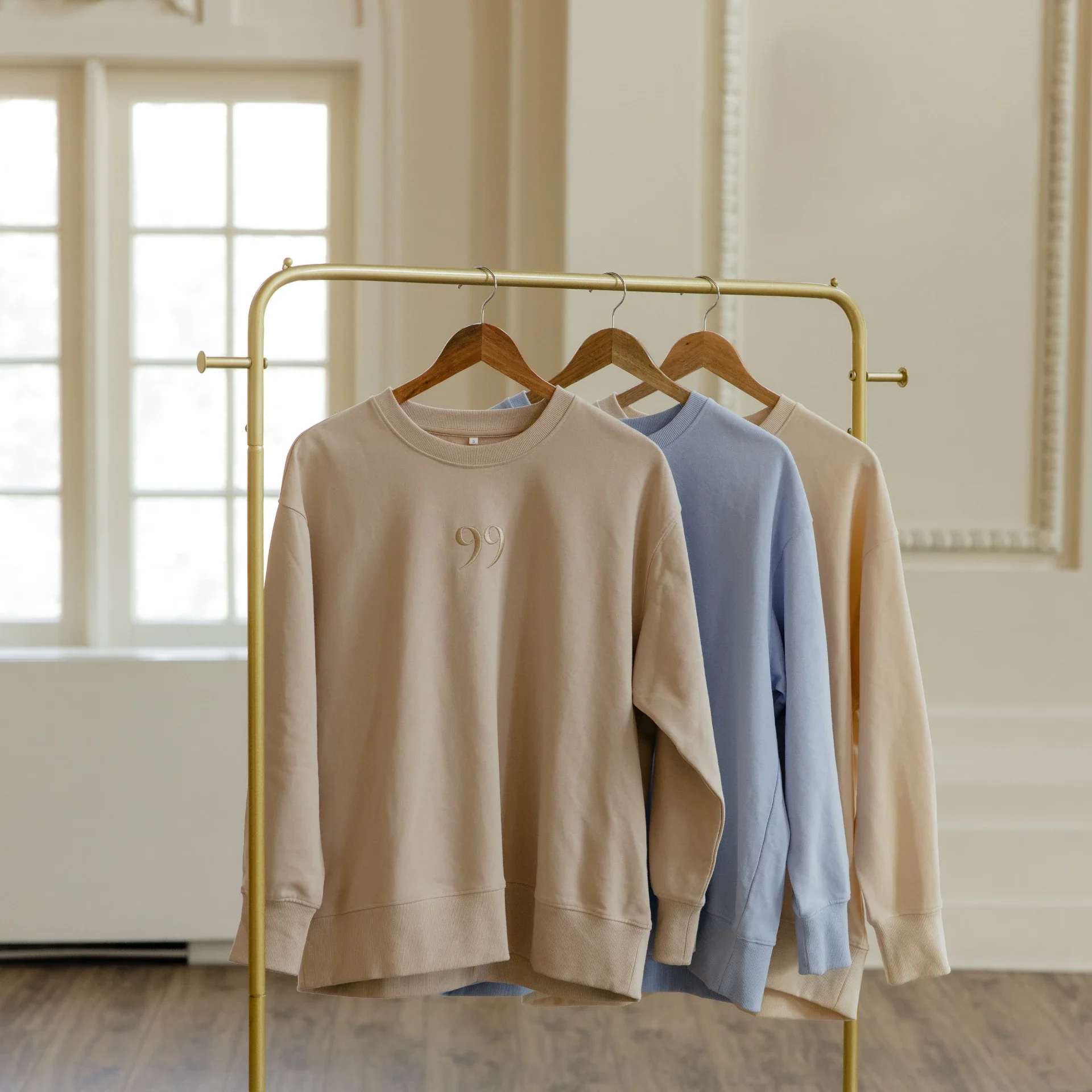"All Things" Oversized Crew-Neck Sweatshirt - Image 9