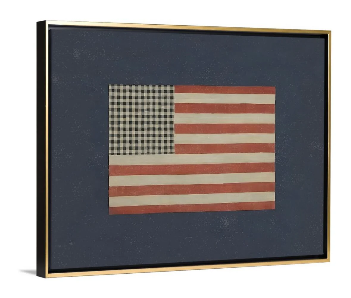 Vintage American Flag - Canvas - Image 4