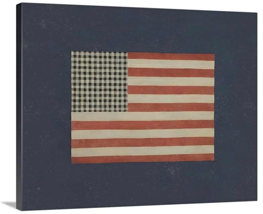 Vintage American Flag - Canvas - Image 6