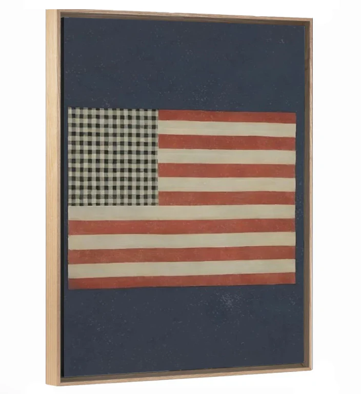 Vintage American Flag - Canvas - Image 7