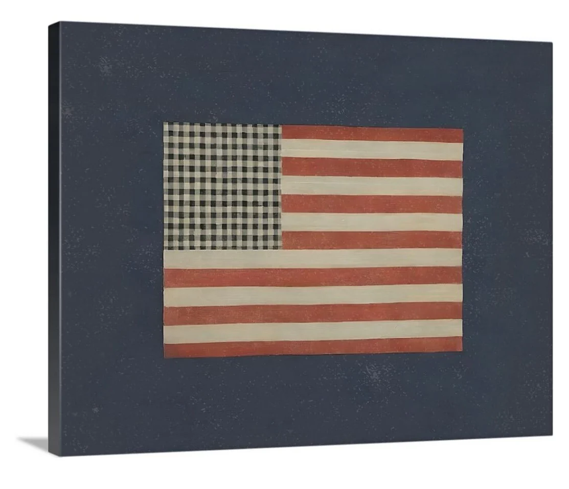 Vintage American Flag - Canvas - Image 8