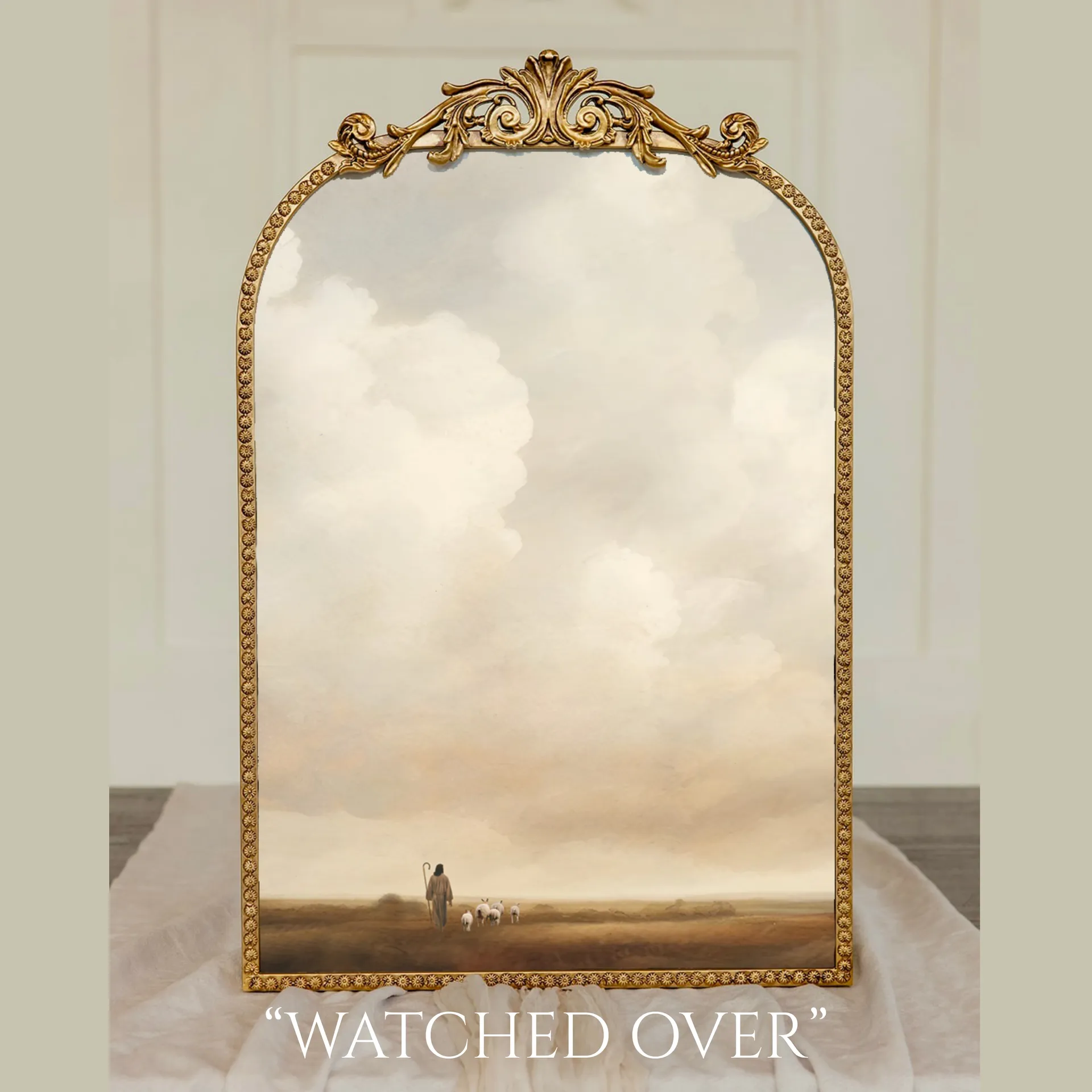 Large Vintage Gold Frame - 20x27 - Image 12