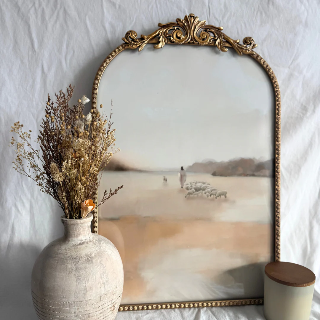 Large Vintage Gold Frame - 20x27 - Image 15
