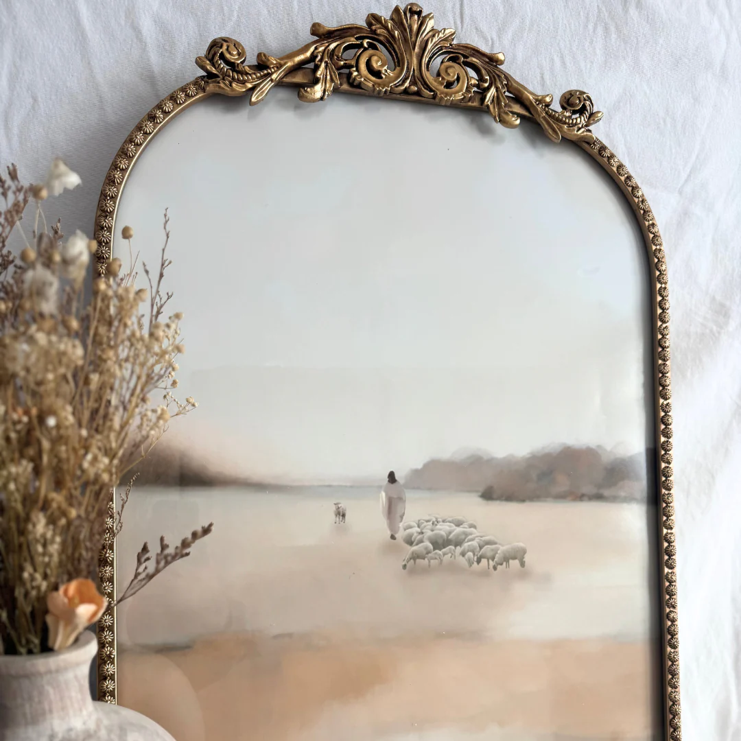 Large Vintage Gold Frame - 20x27 - Image 17