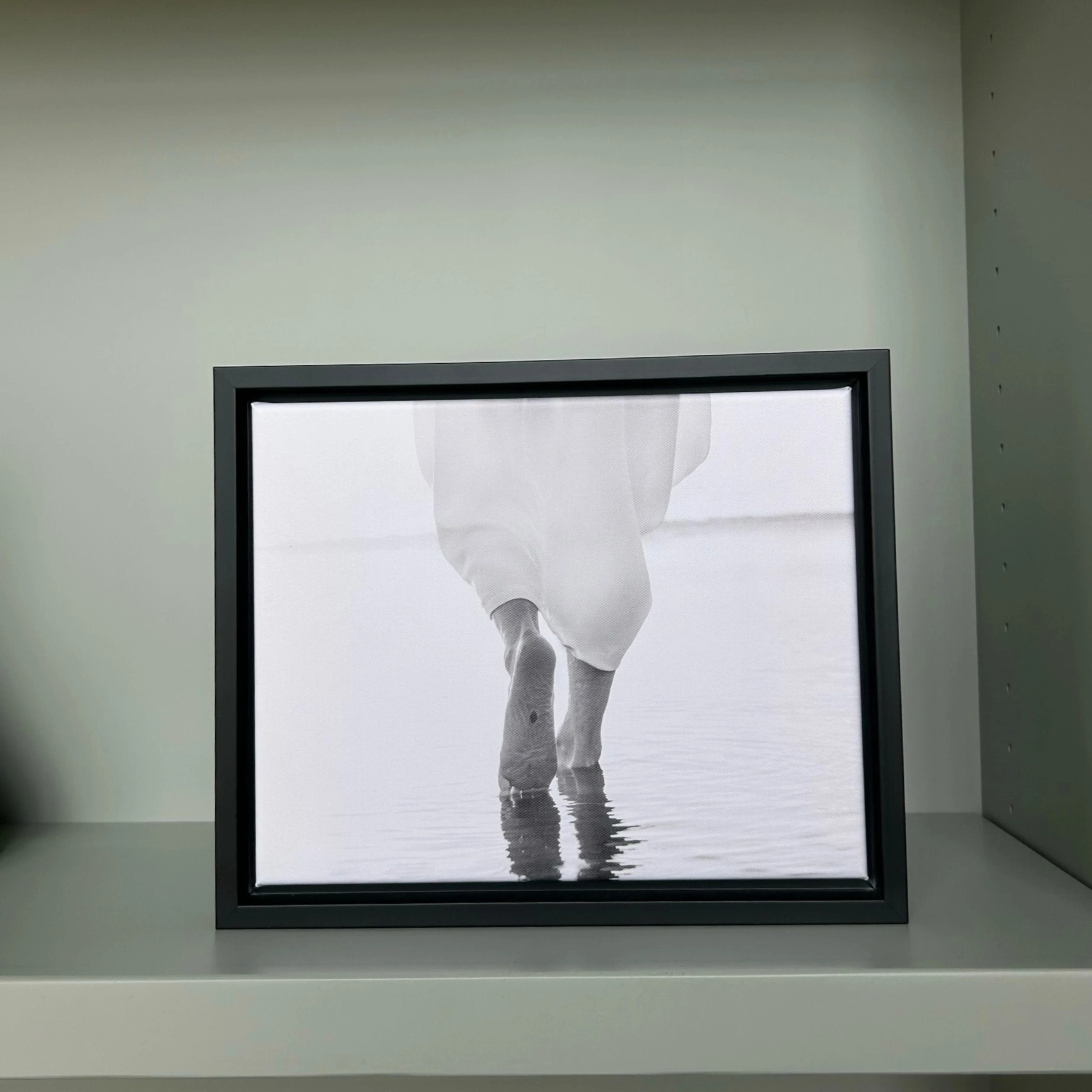 Walking On Water B&W - Canvas - Image 4