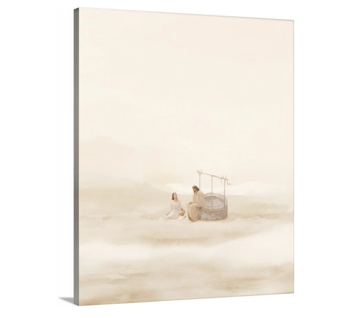 Woman At The Well - Canvas - Image 4